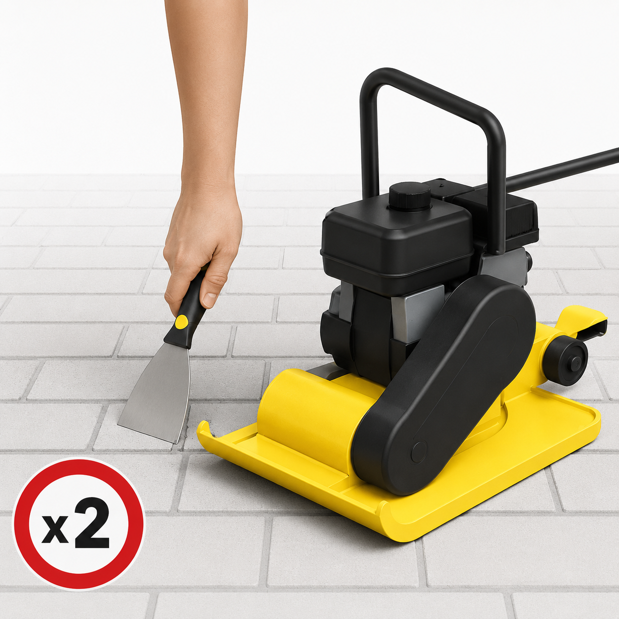 Nova Studio - Nisip polimeric - Step6