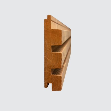 Nova Studio - Element fatada Pin Tratat Termic 32×140 mm C65