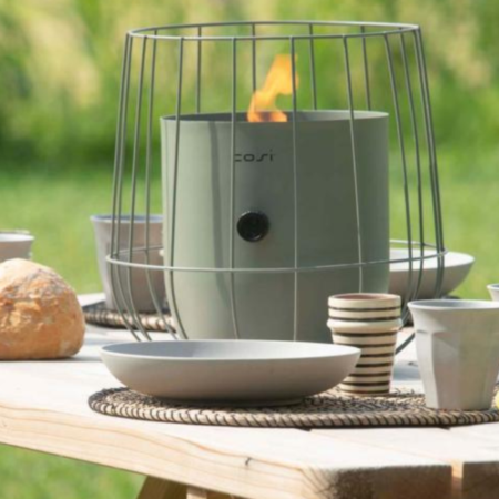 Nova Studio - Lanternă cu gaz Cosiscoop Basket - Olive