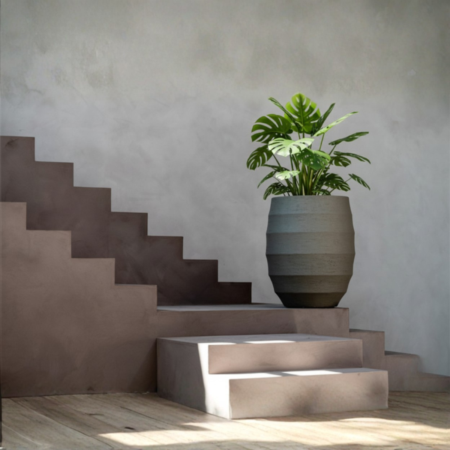 Nova Studio - Vas de plante Bordo Tall Ballon 74 x 92 cm – Clay