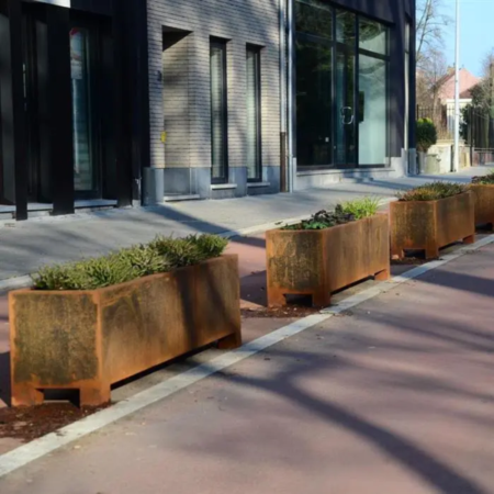 Nova Studio - Vas de plante - Corten - Setting