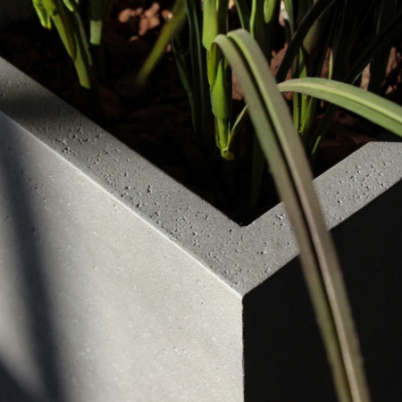 Nova Studio - Vas de plante Grigio Box 150x50x50 cm – Beton Natural