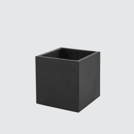 Nova Studio - Vas de plante Grigio Cube 80x80x80 cm – Antracit
