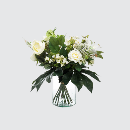 Nova Studio - Buchet de flori artificial White Dream - 60 cm