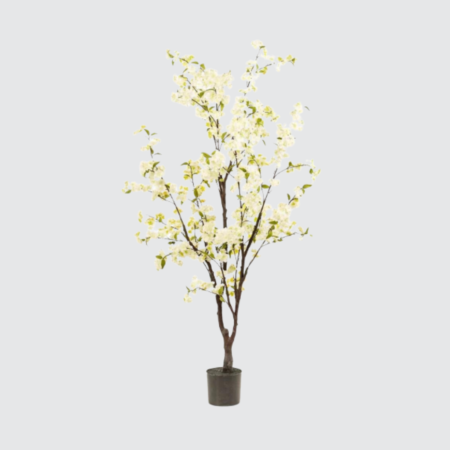 Nova Studio - Copac Artificial cu floare de cireș alb - 210 cm