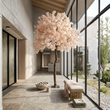 Nova Studio - Copac Artificial cu flori piersic - 320 cm
