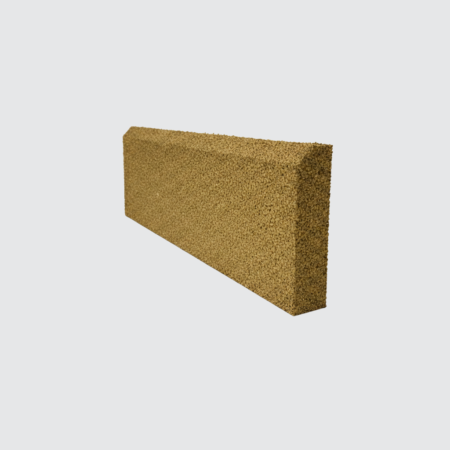 Nova Studio - Bordura din cauciuc - Galben - 500x160x40 mm