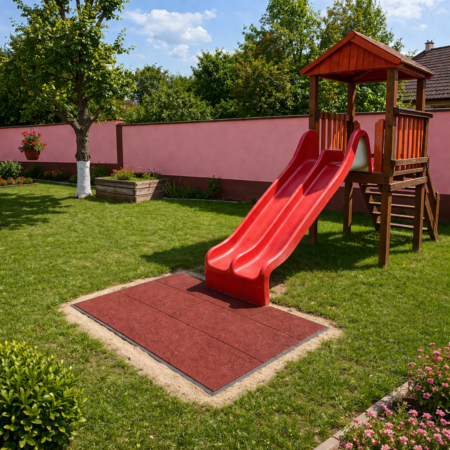 Nova Studio - Bordura din cauciuc - Negru - 500x160x40 mm