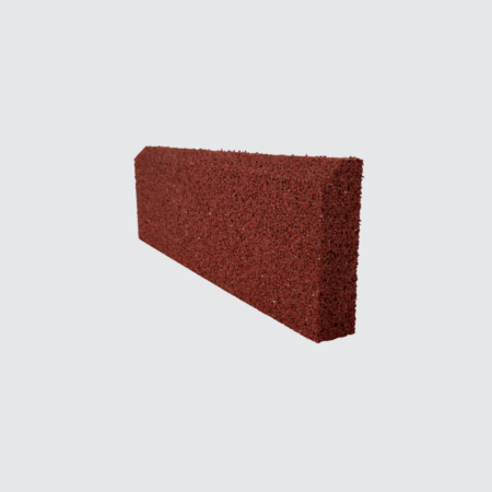 Nova Studio - Bordura din cauciuc - Rosu - 500x160x40 mm