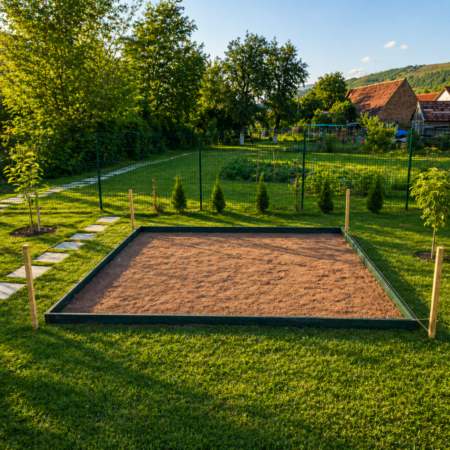 Nova Studio - Bordura din cauciuc - Verde - 500x160x40 mm