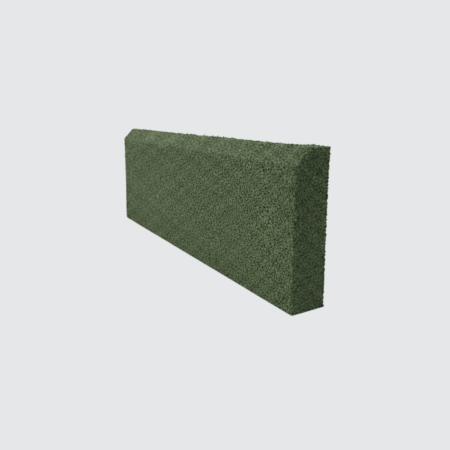 Nova Studio - Bordura din cauciuc - Verde - 500x160x40 mm