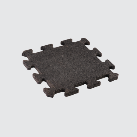 Nova Studio - Dale din cauciuc tip puzzle - Negru - 500x500 mm