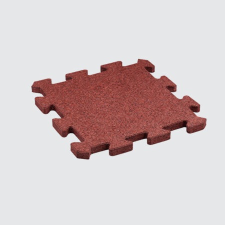 Nova Studio - Dale din cauciuc tip puzzle - Rosu - 500x500 mm