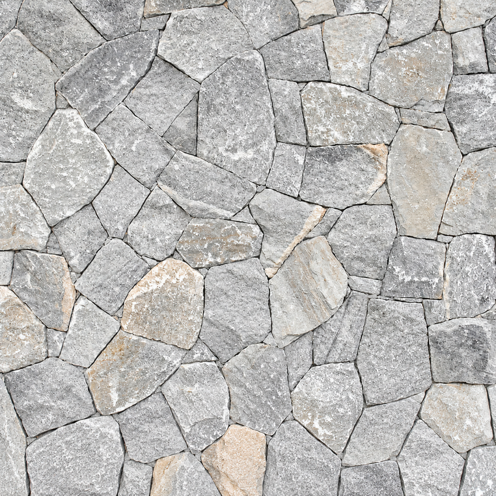 Nova Studio - Piatra Poligonala Rock Face Gri Deschis